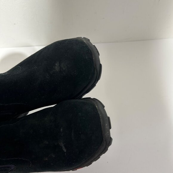 L.L. Bean Womens 8M Thinsulate Black & Navy Winter Boots With Rugged Soles - Picture 9 of 11